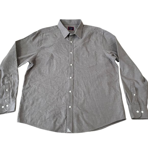 Untukit Sherwood Flannel Shirt Men's Size XL Tan Cotton Long Sleeve Button Down - Picture 1 of 5